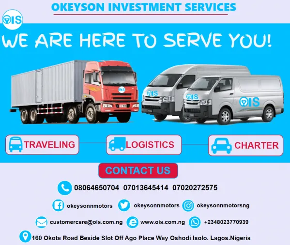 Okeyson Transport- Okeyson Motors