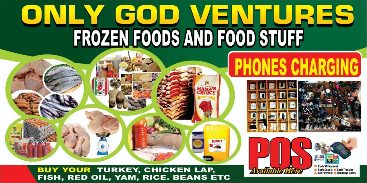Only God Venture Food Stuffs