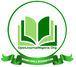 Open Journal Nigeria - OJN