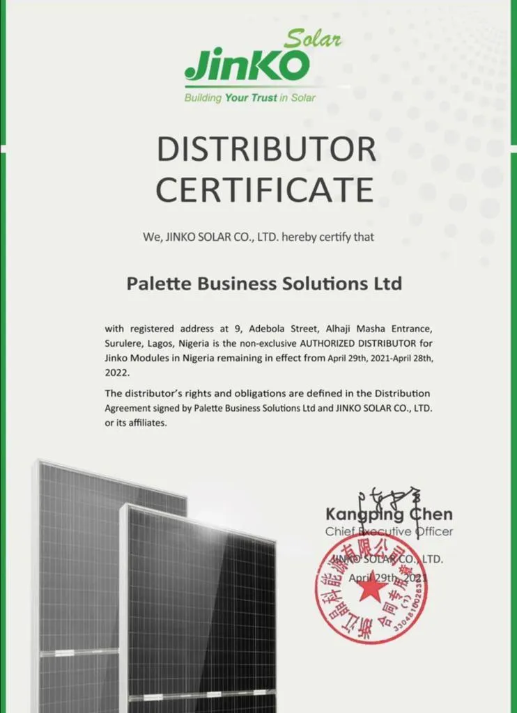 Palette Business Solutions (Kaduna)