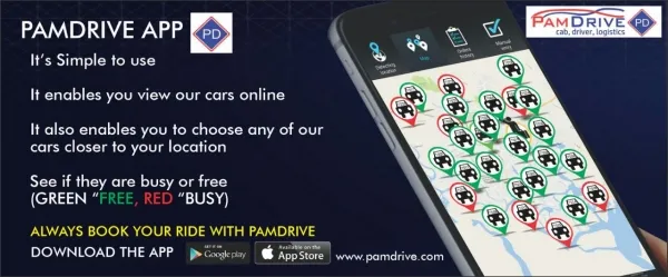 Pamdrive Logistics & Taxi Company, Proudly Nigeria