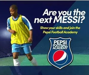 Pepsi Football Academy logo