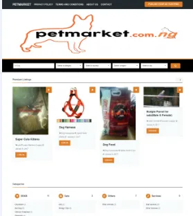 Pet Market Nigeria logo