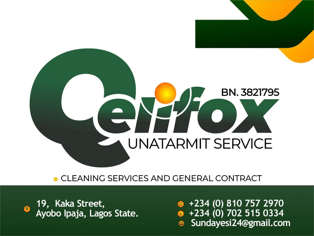 Qelifox Unatarmit Service