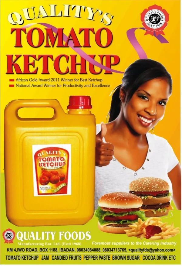 Quality Foods Manufacturing Enterprises Ltd