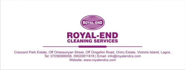Royal-end Cleaning Services logo