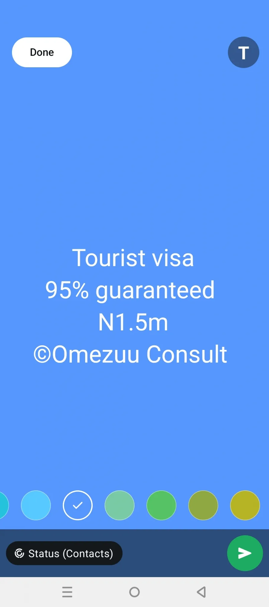 Schengen US Canada travel agent Nigeria