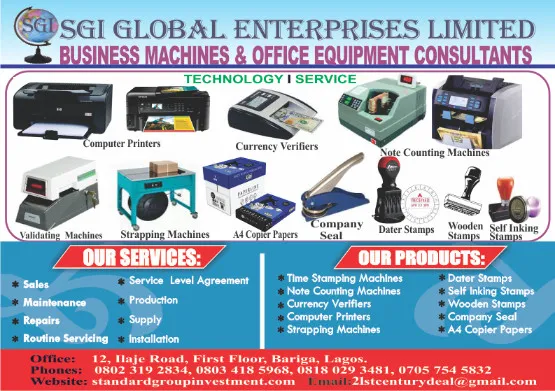 SGI Global Enterprises Limited