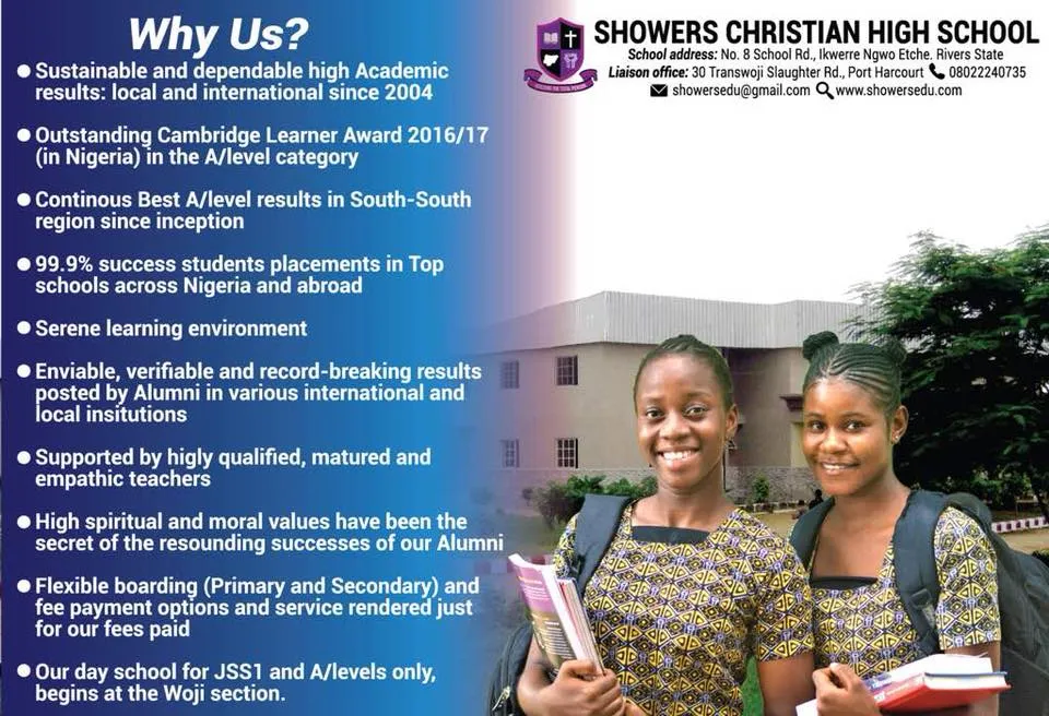 Showers International High School