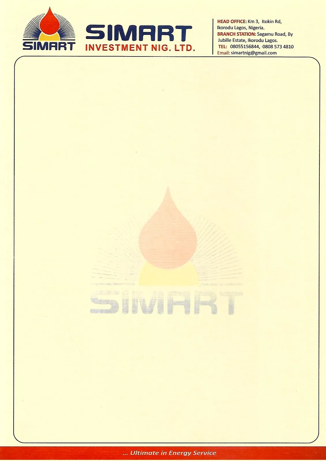 Simart Investment Nigeria Ltd