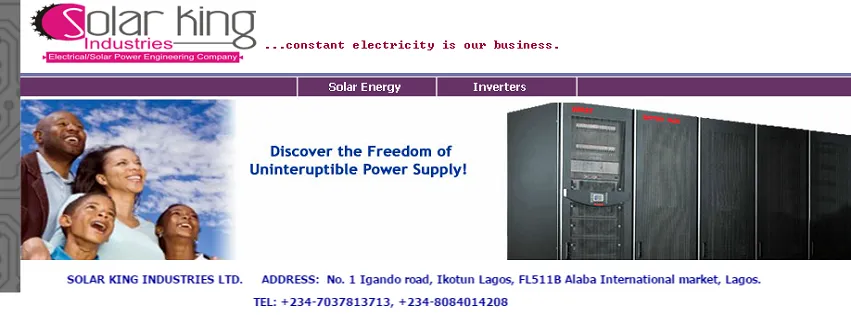 Solar King Industries Limited