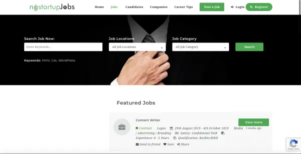 Startup Jobs Nigeria logo