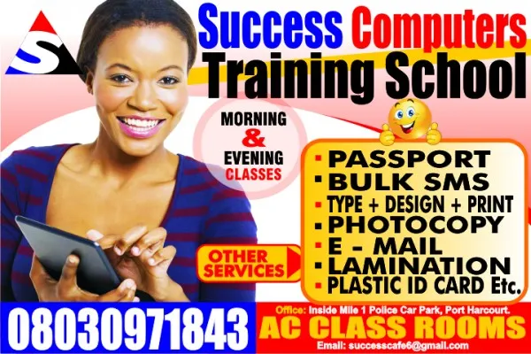 Success Computers Training School logo