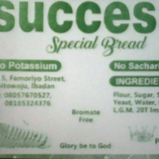 Success Special Bread