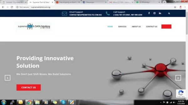 Supreme Tech and Data Solutions Ltd