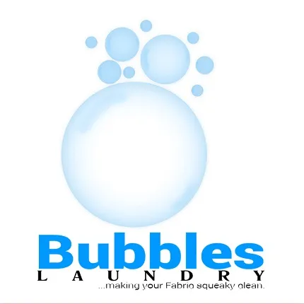 The Bubbles Laundry Service logo