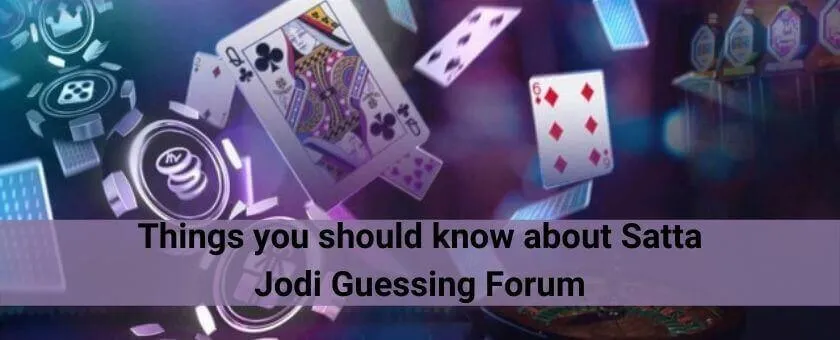 Things you should know about Satta Jodi Guessing Forum