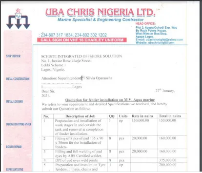 Uba Chris Nigeria Limited