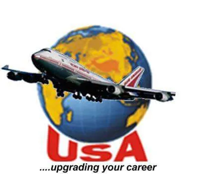 Universal School of Aviation logo
