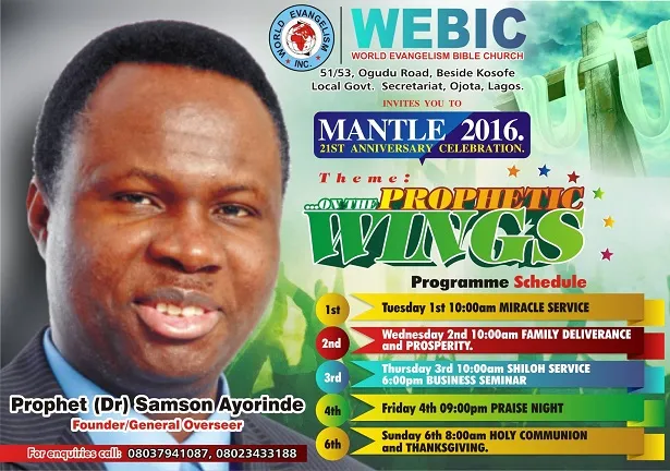 World Evangelism Bible Church (WEBIC)